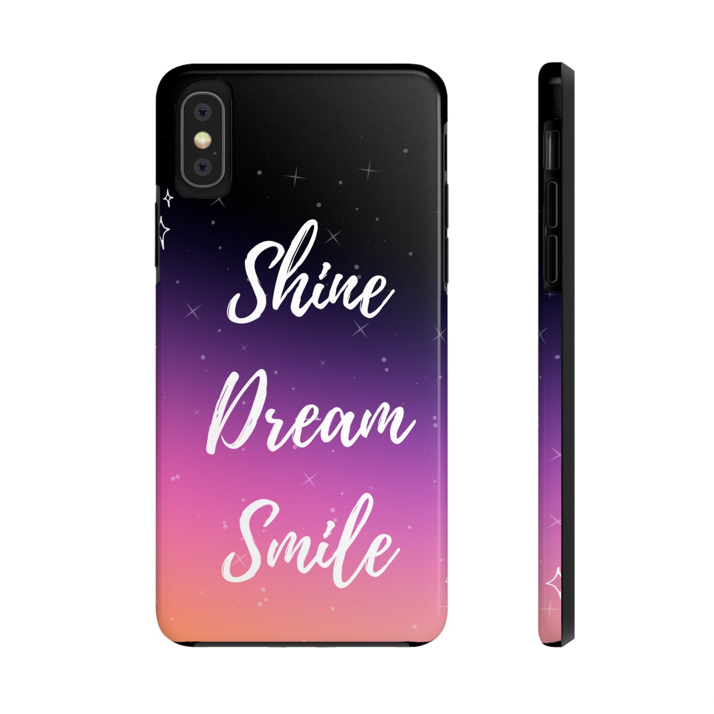Shine, Dream, Smile Mikrokosmos phone case