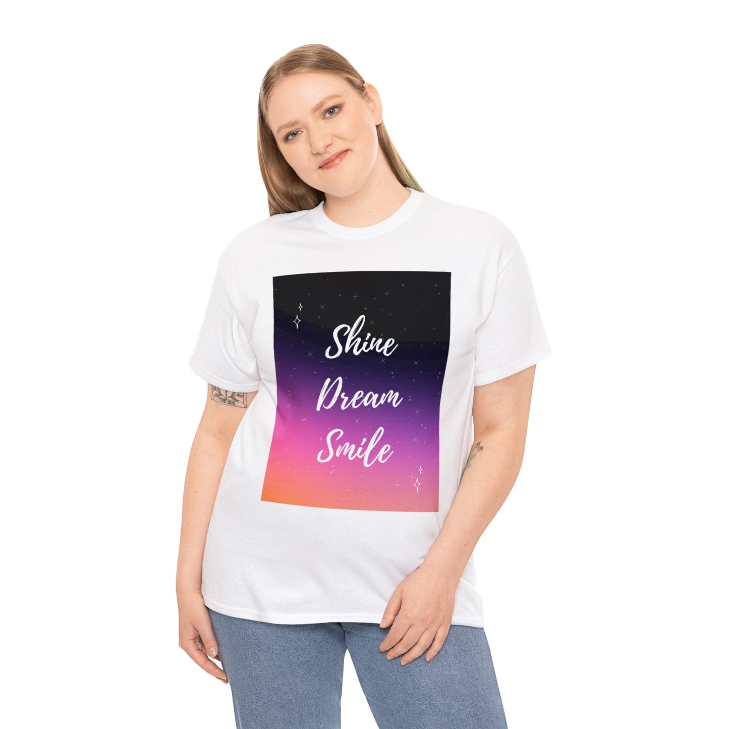 Shine, Dream, Smile Mikrokosmos tee