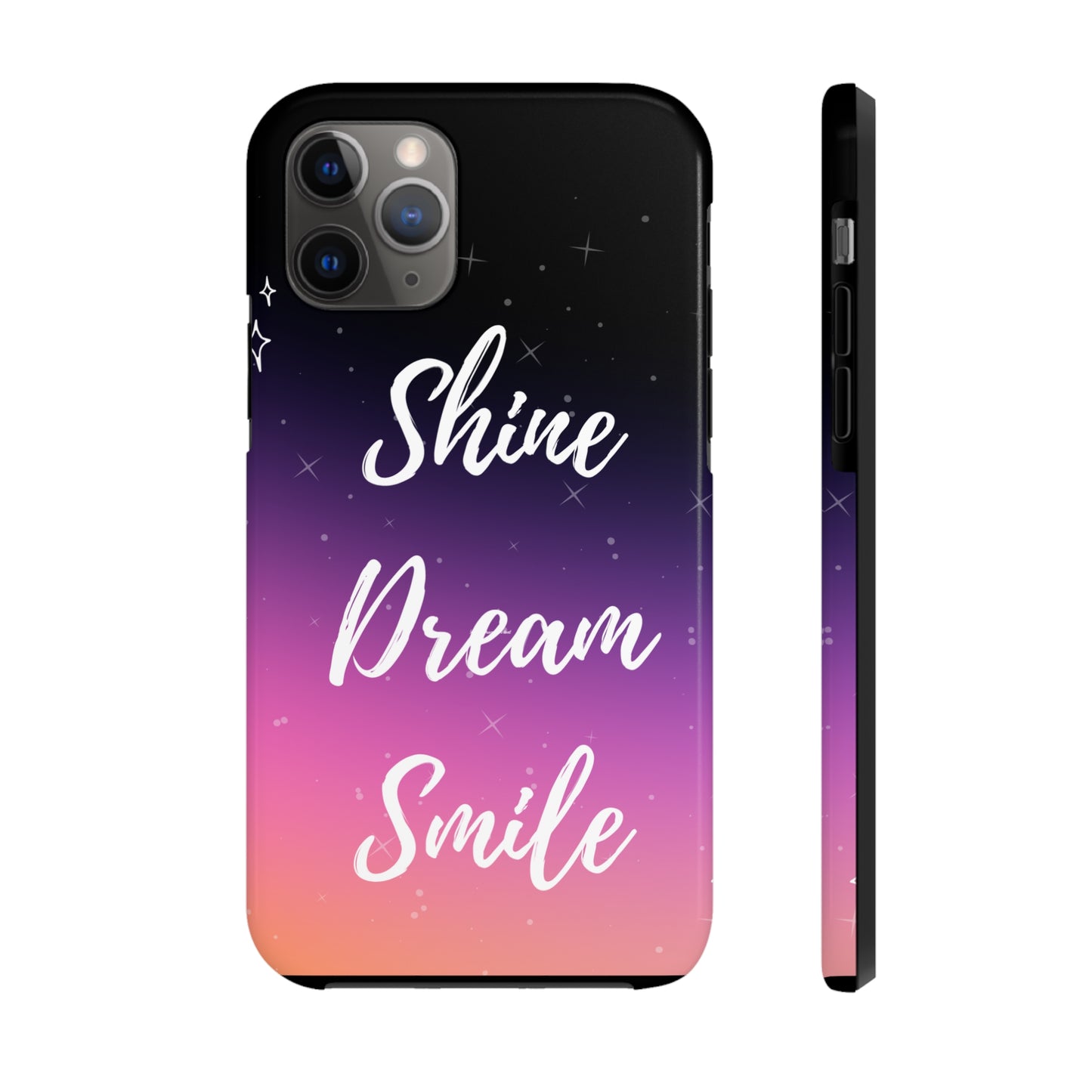 Shine, Dream, Smile Mikrokosmos phone case