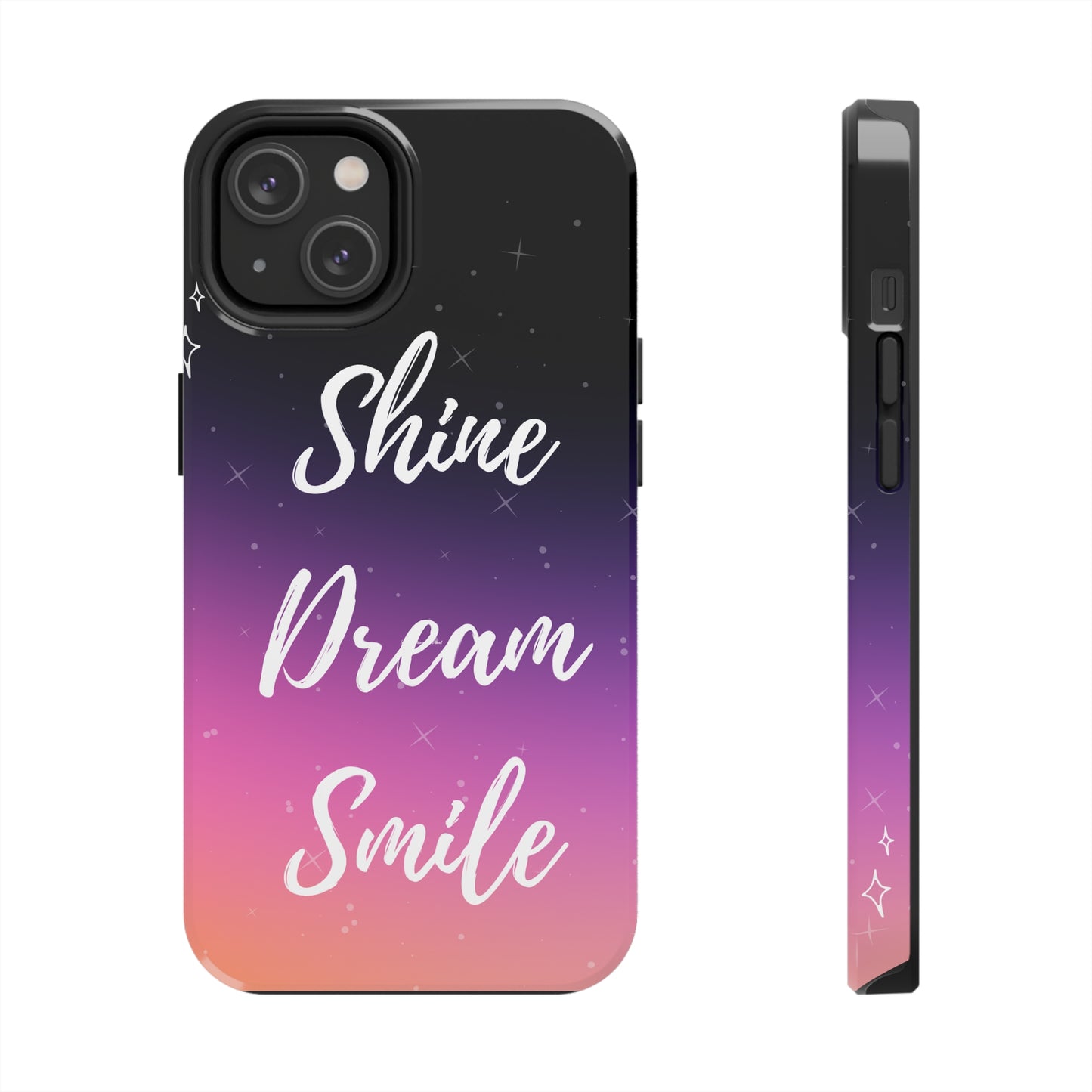 Shine, Dream, Smile Mikrokosmos phone case