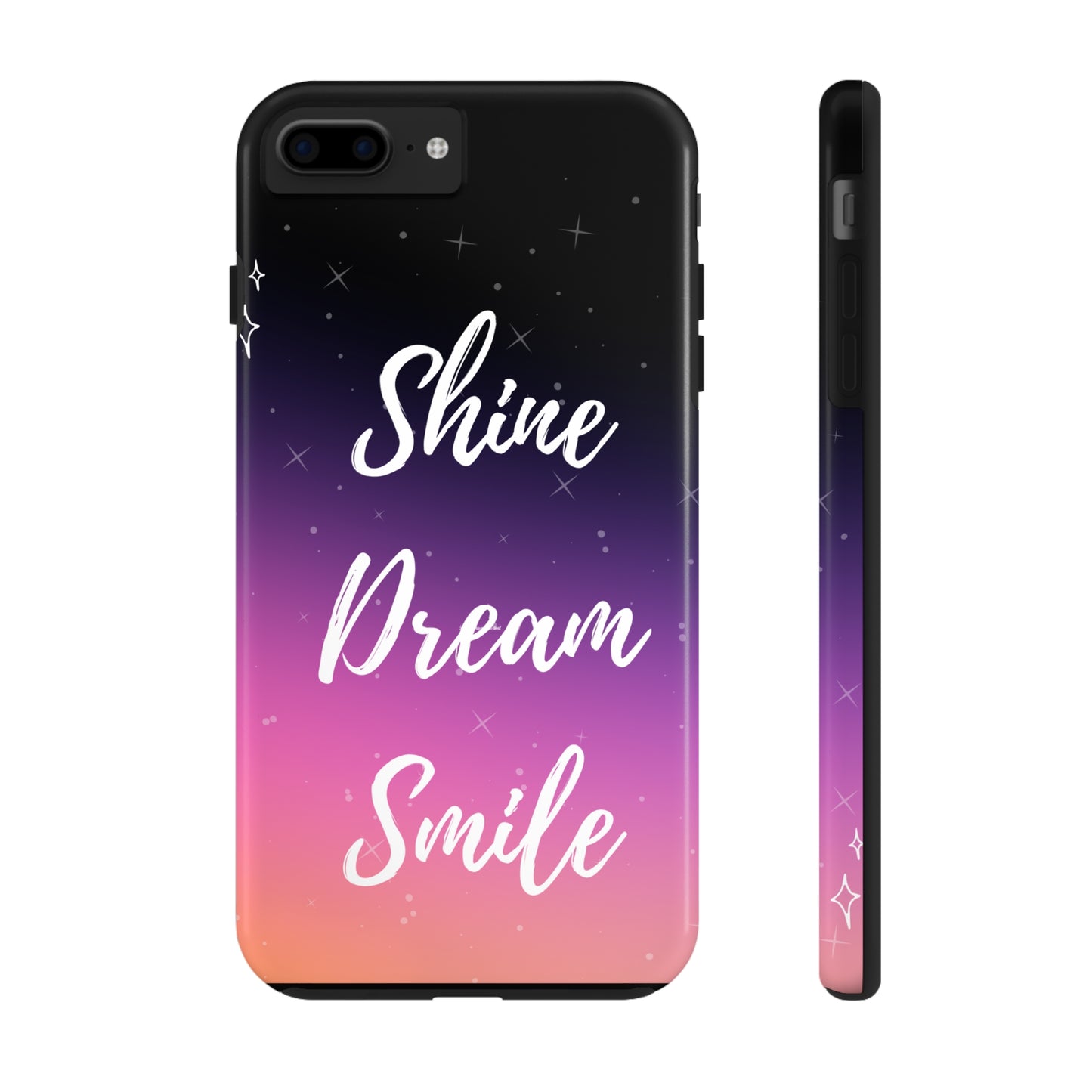 Shine, Dream, Smile Mikrokosmos phone case
