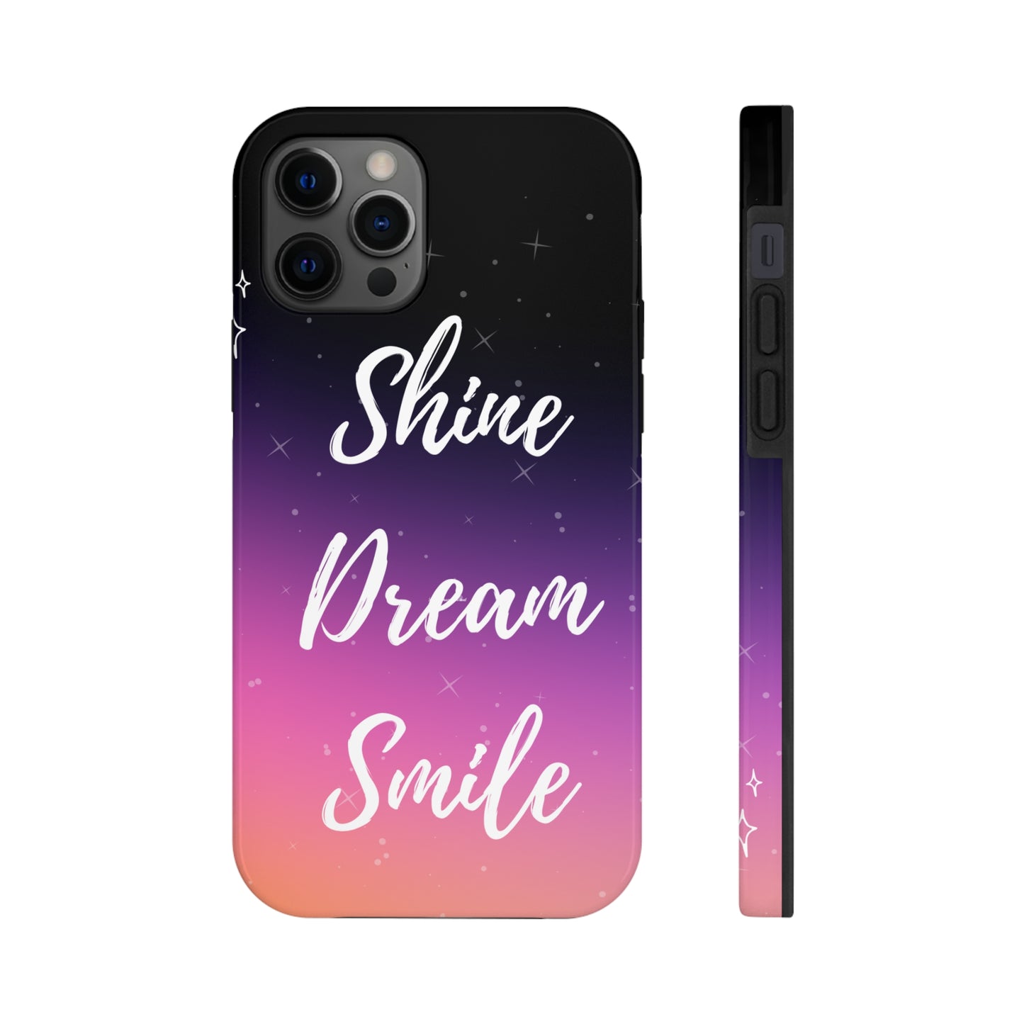 Shine, Dream, Smile Mikrokosmos phone case