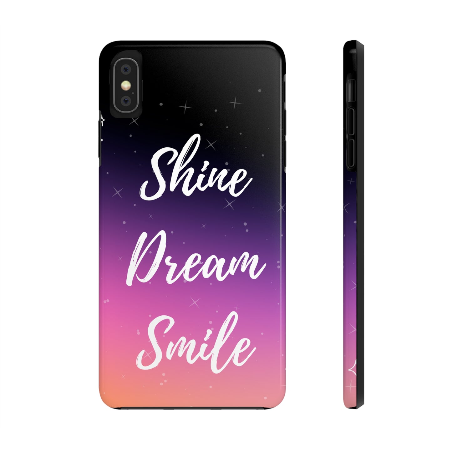 Shine, Dream, Smile Mikrokosmos phone case