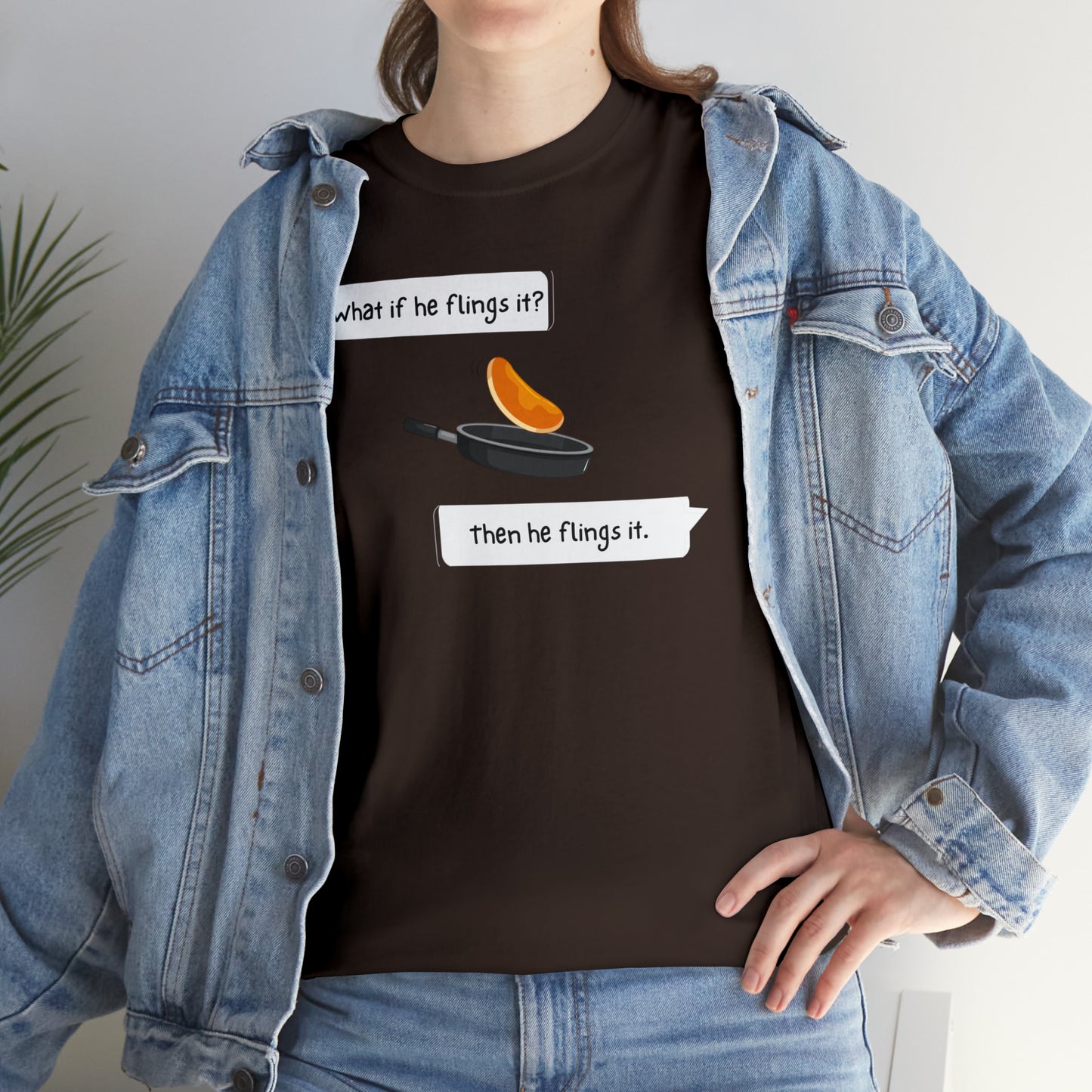 What if he flings it? In the Soop Inspired Tee