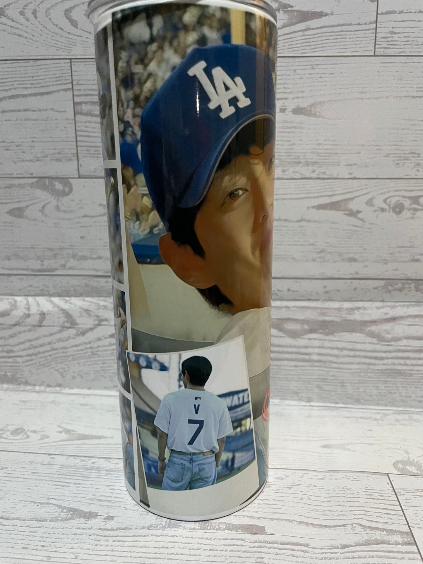 V Dodgers Game First Pitch Tumbler