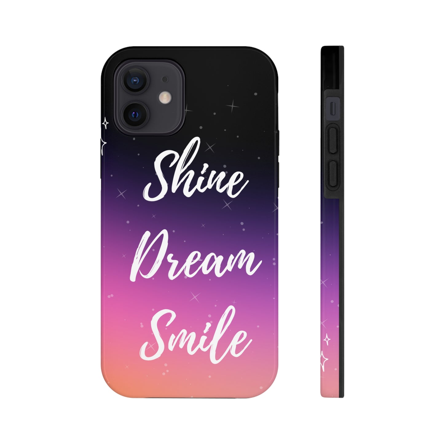 Shine, Dream, Smile Mikrokosmos phone case