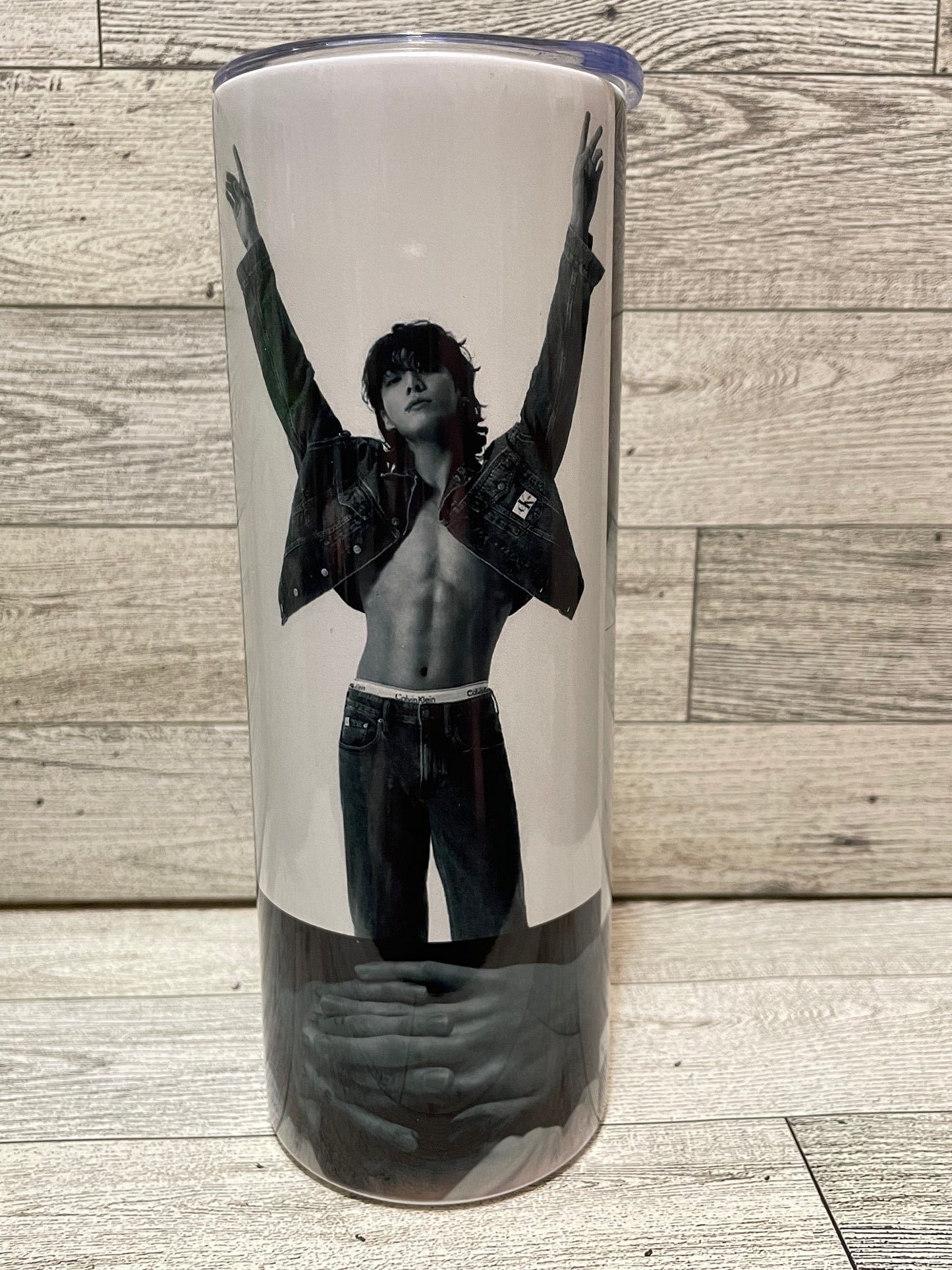 JKxCK black and white Tumbler