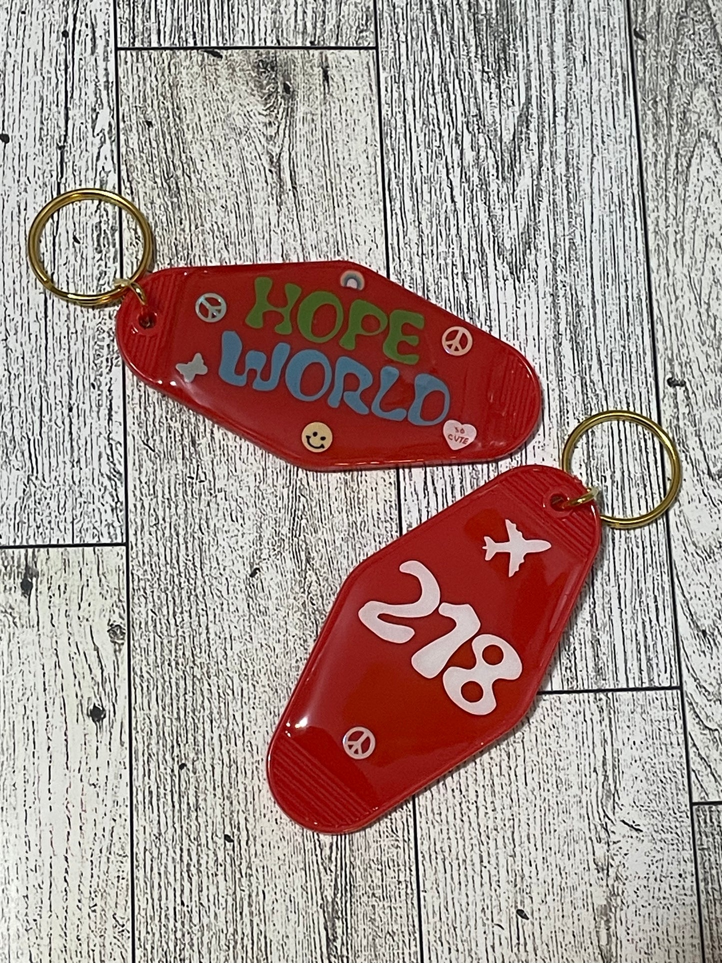 Hope World Keychain