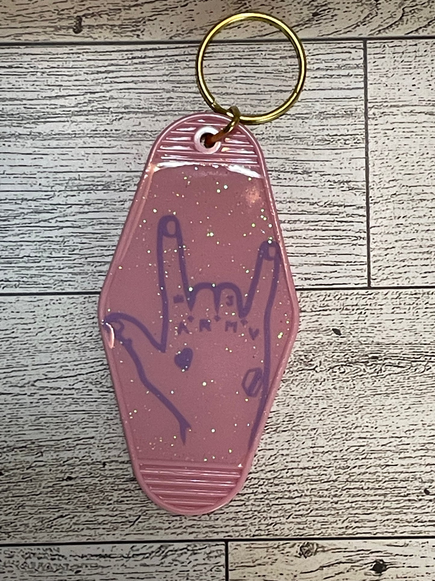 Boy with Luv Keychain