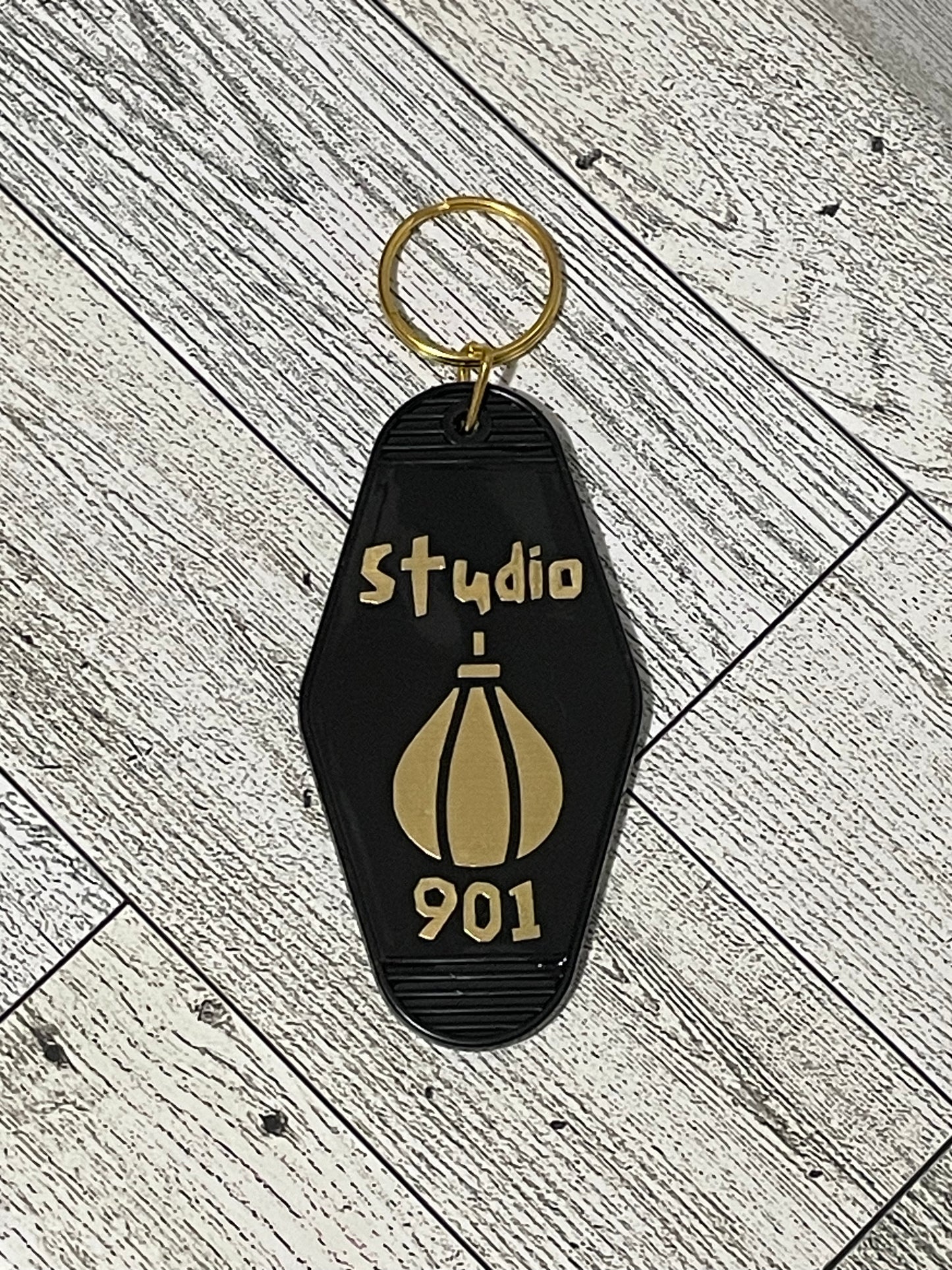 Golden Maknae Boxing Keychain