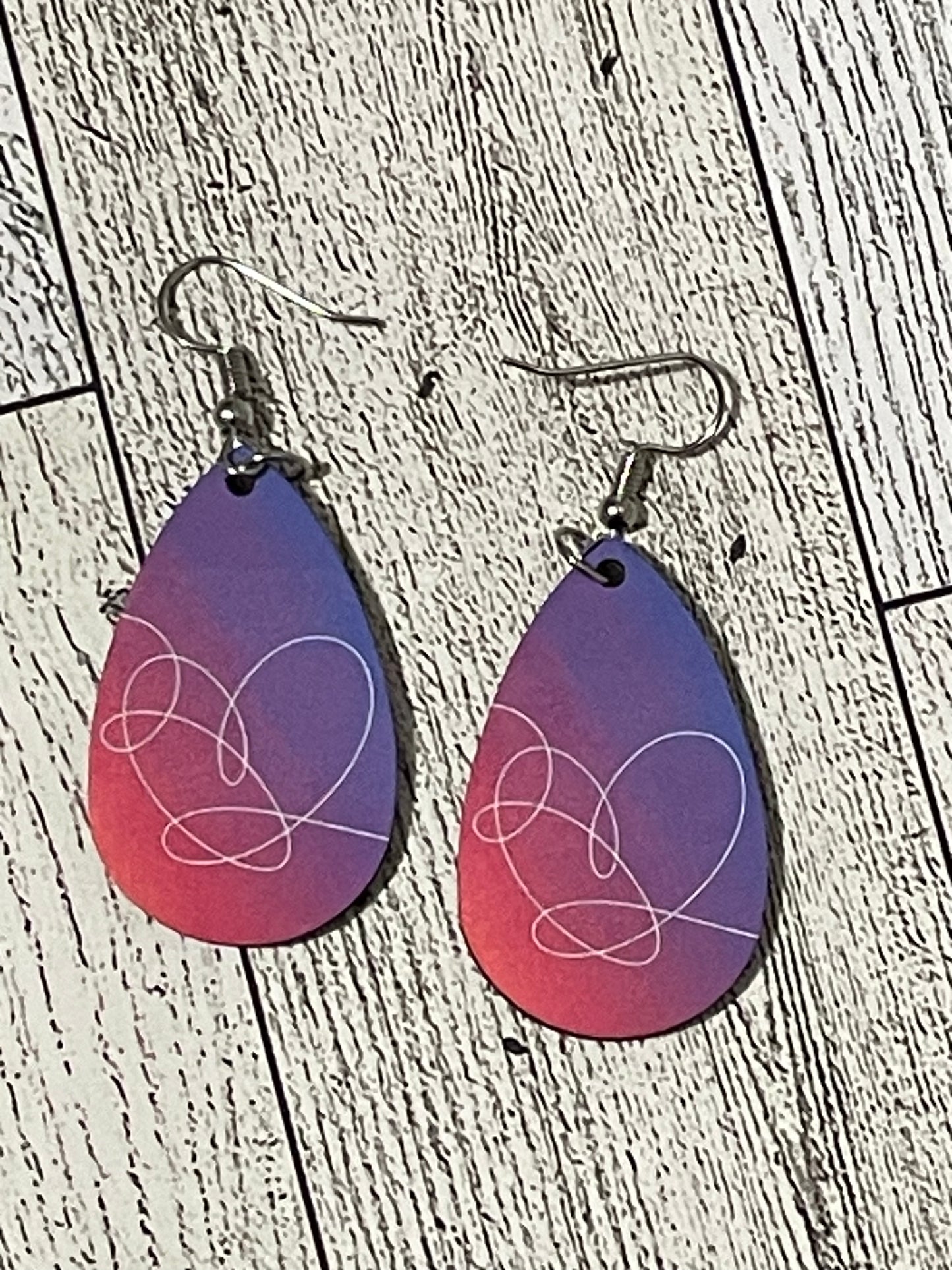 Love Yourself Heart earrings