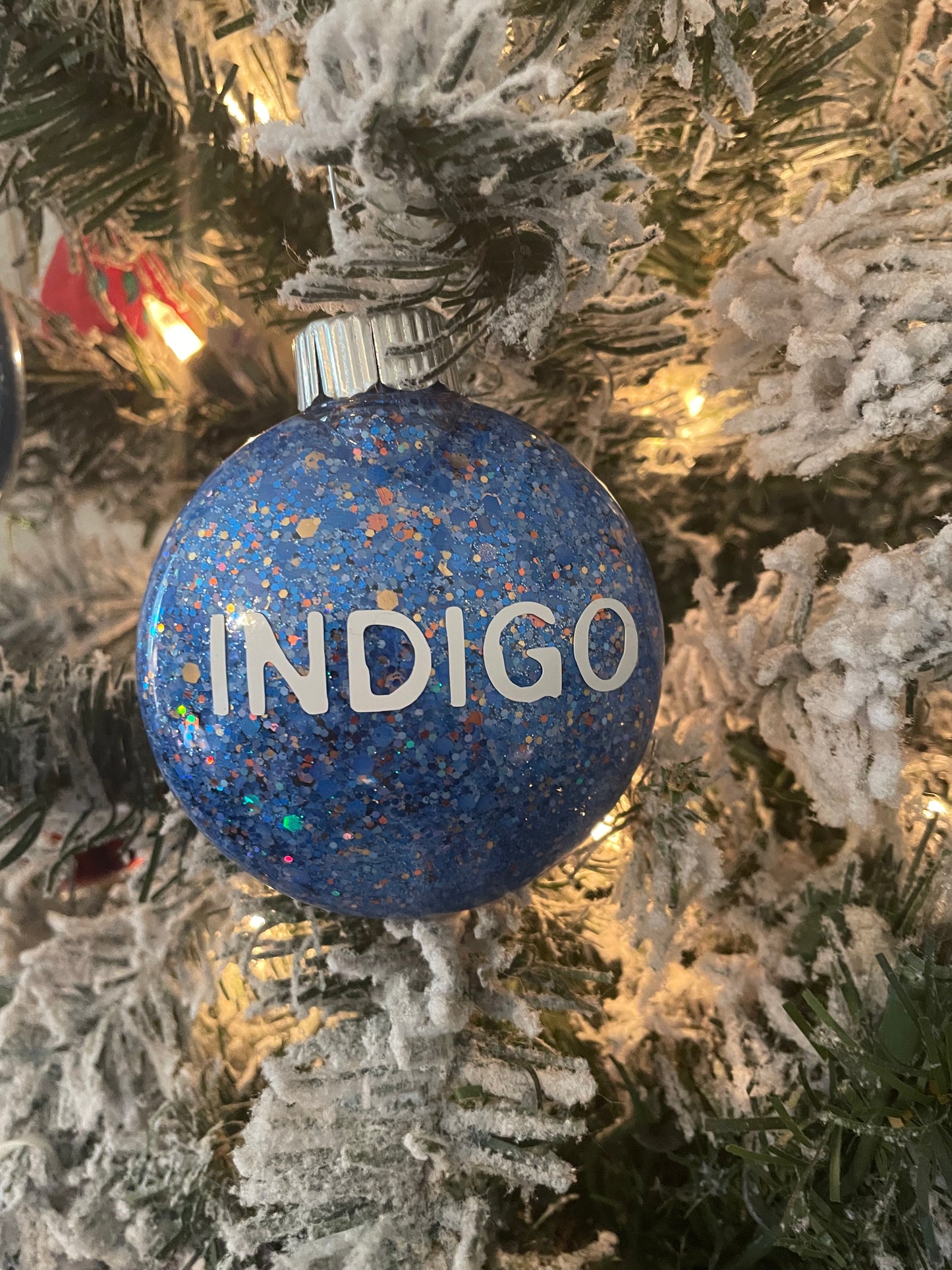 Indigo inspired Ornament