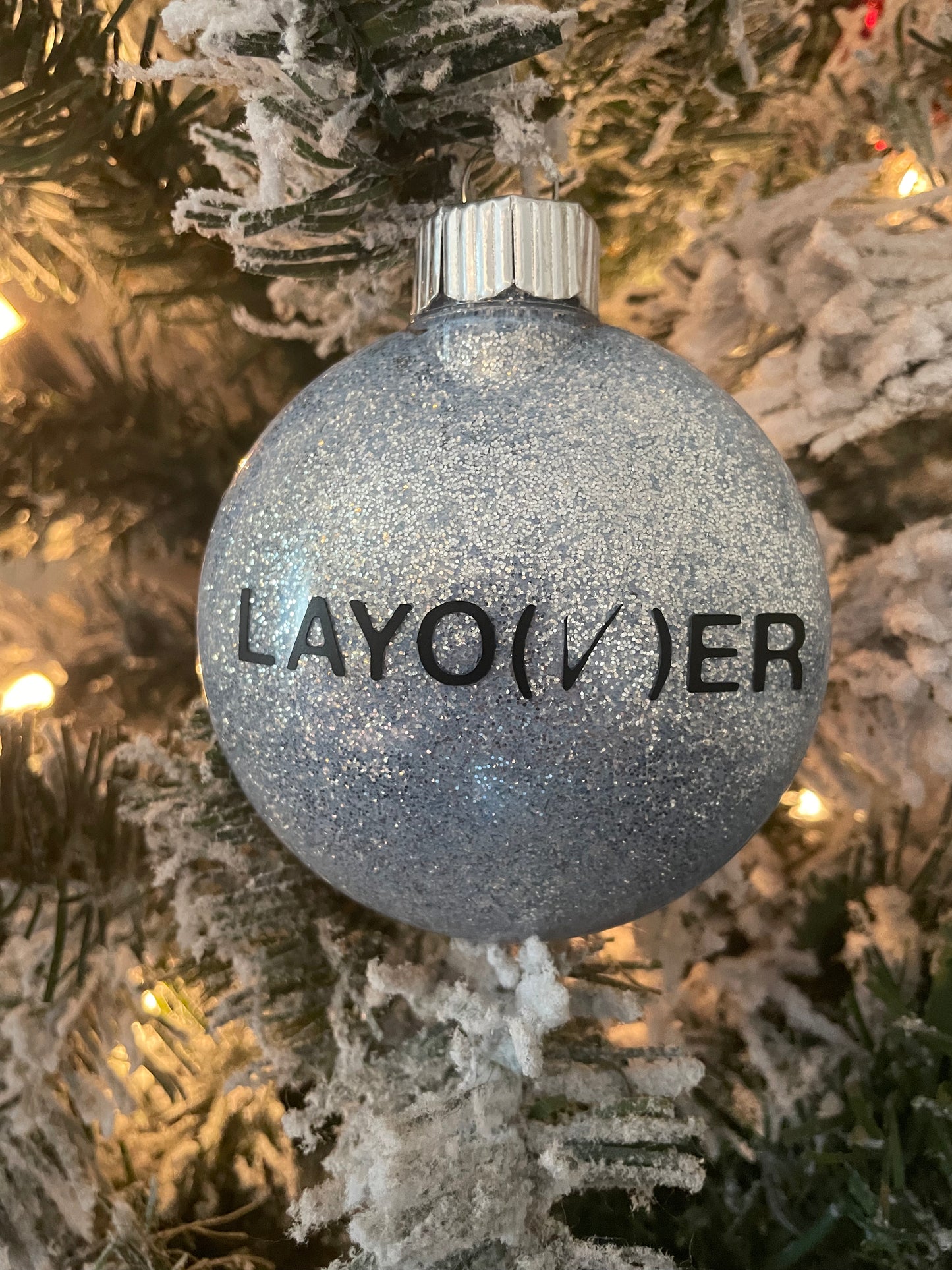 Layover inspired Ornament