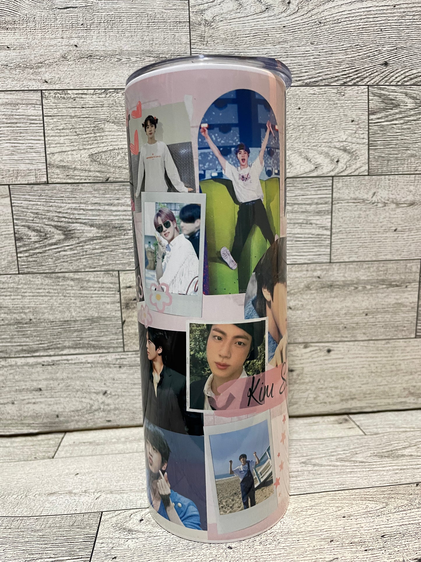 Jin collage Tumbler