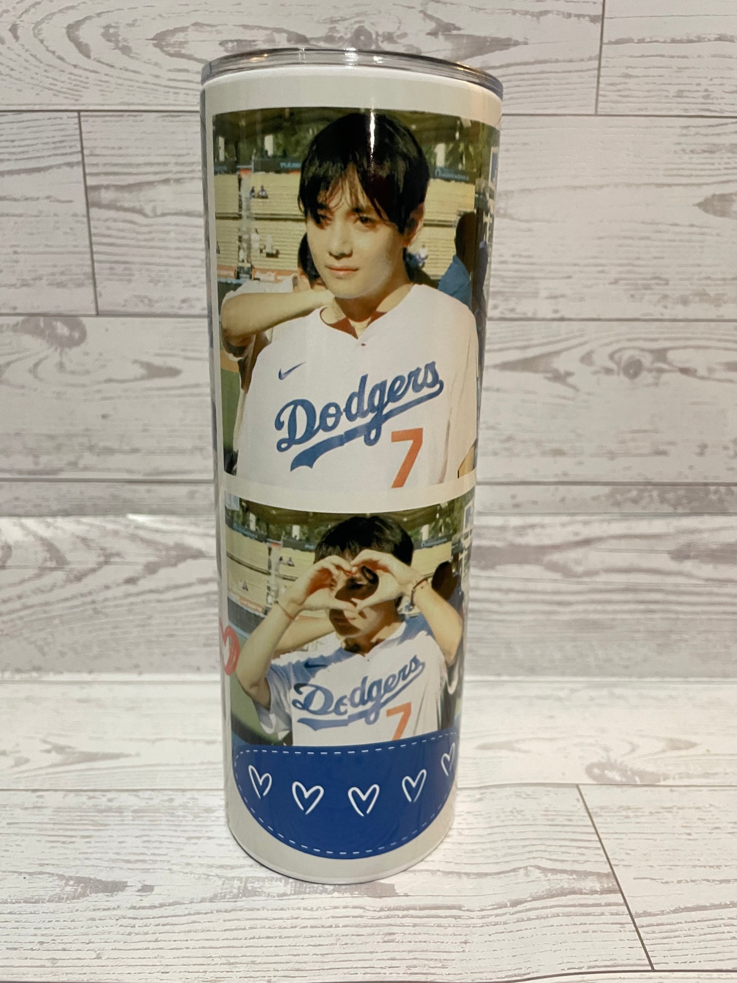 V Dodgers Game First Pitch Tumbler