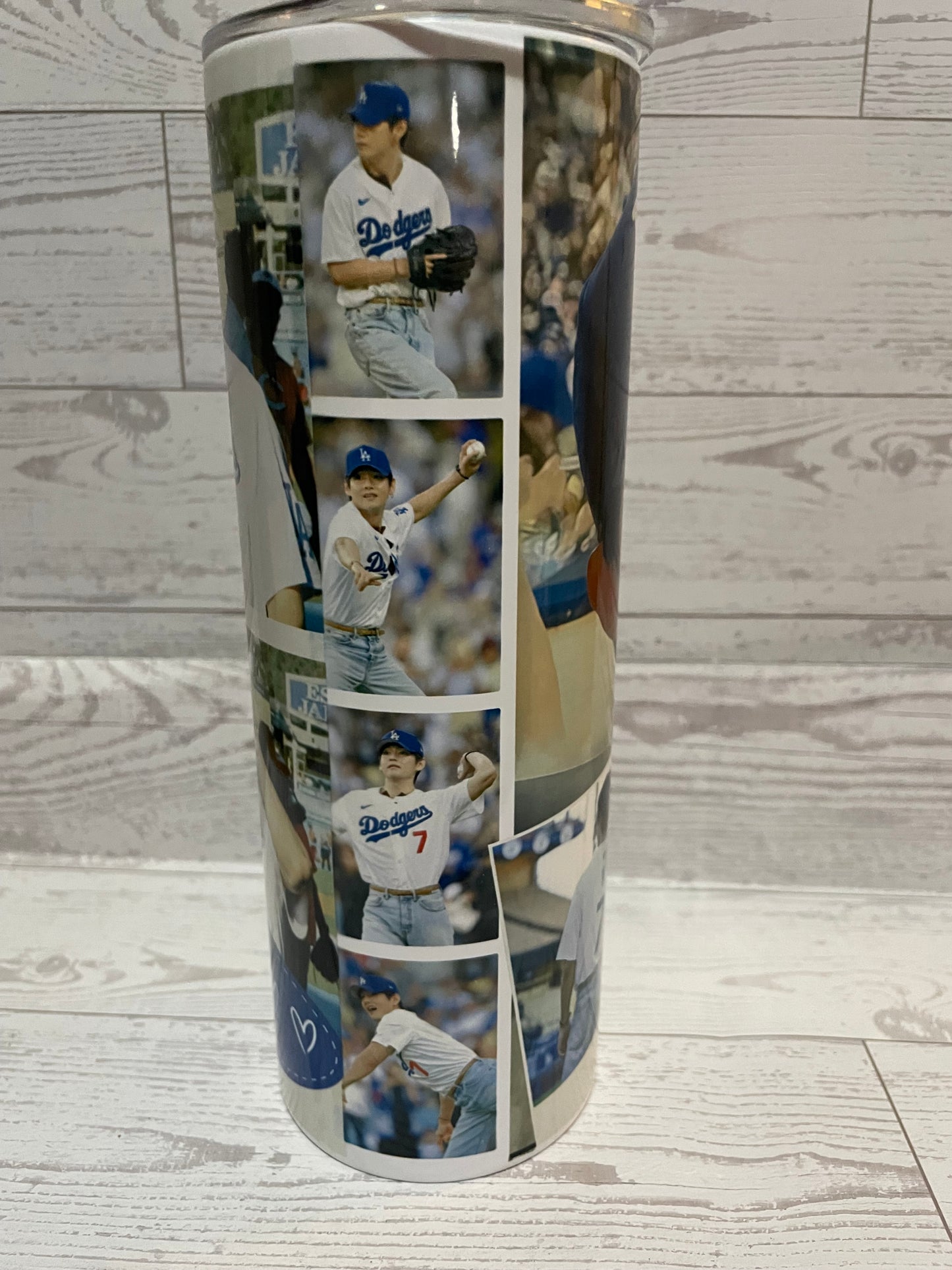 V Dodgers Game First Pitch Tumbler