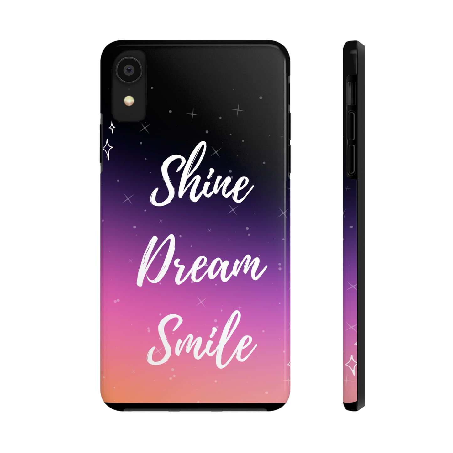 Shine, Dream, Smile Mikrokosmos phone case