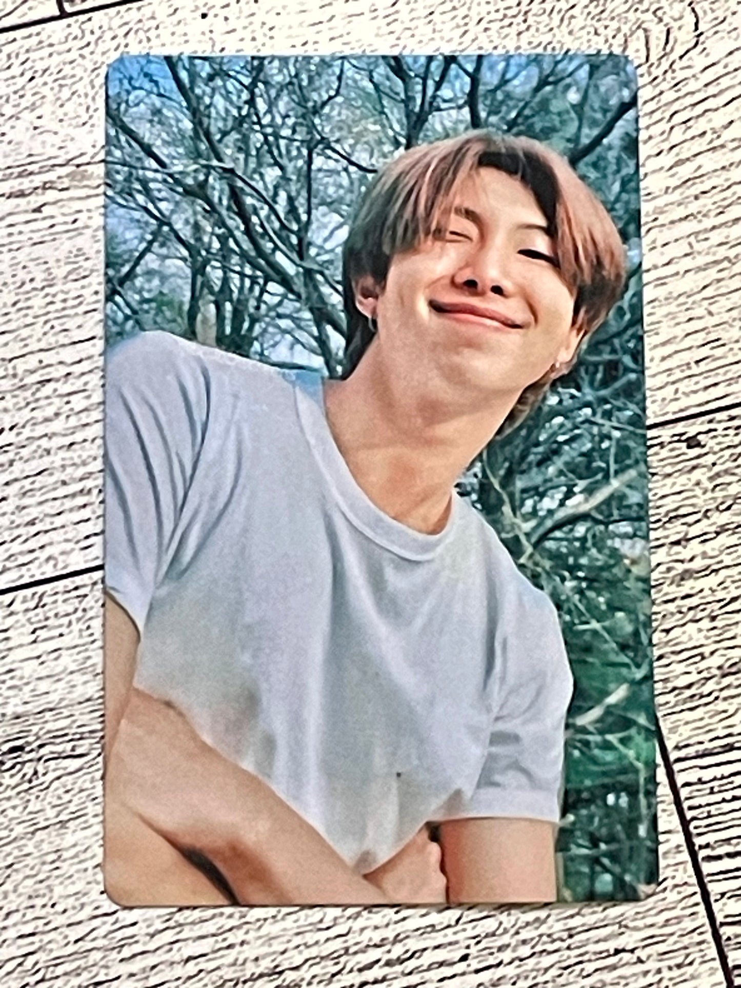 In Nature with Namjoon Metal Photo Card