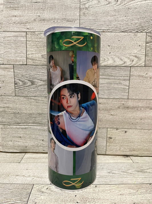 Golden Jungkook Tumbler