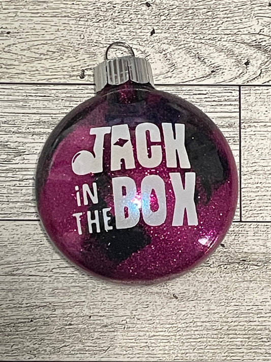 Jack in the Box inspired Ornament
