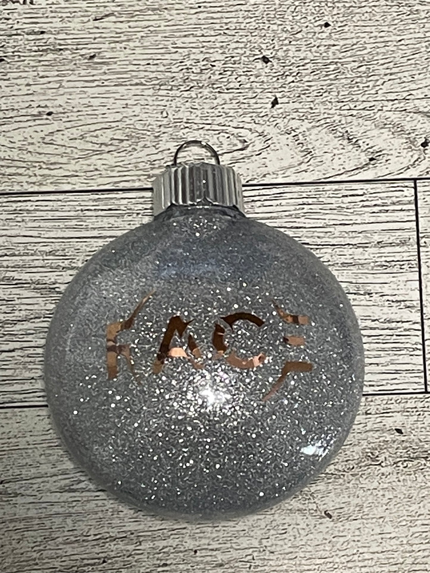 Face inspired Ornament