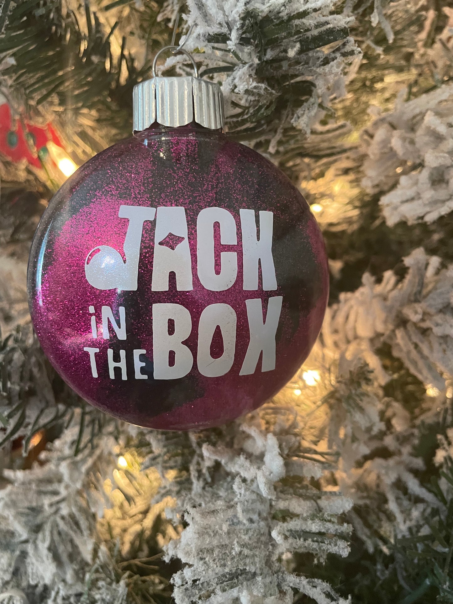 Jack in the Box inspired Ornament