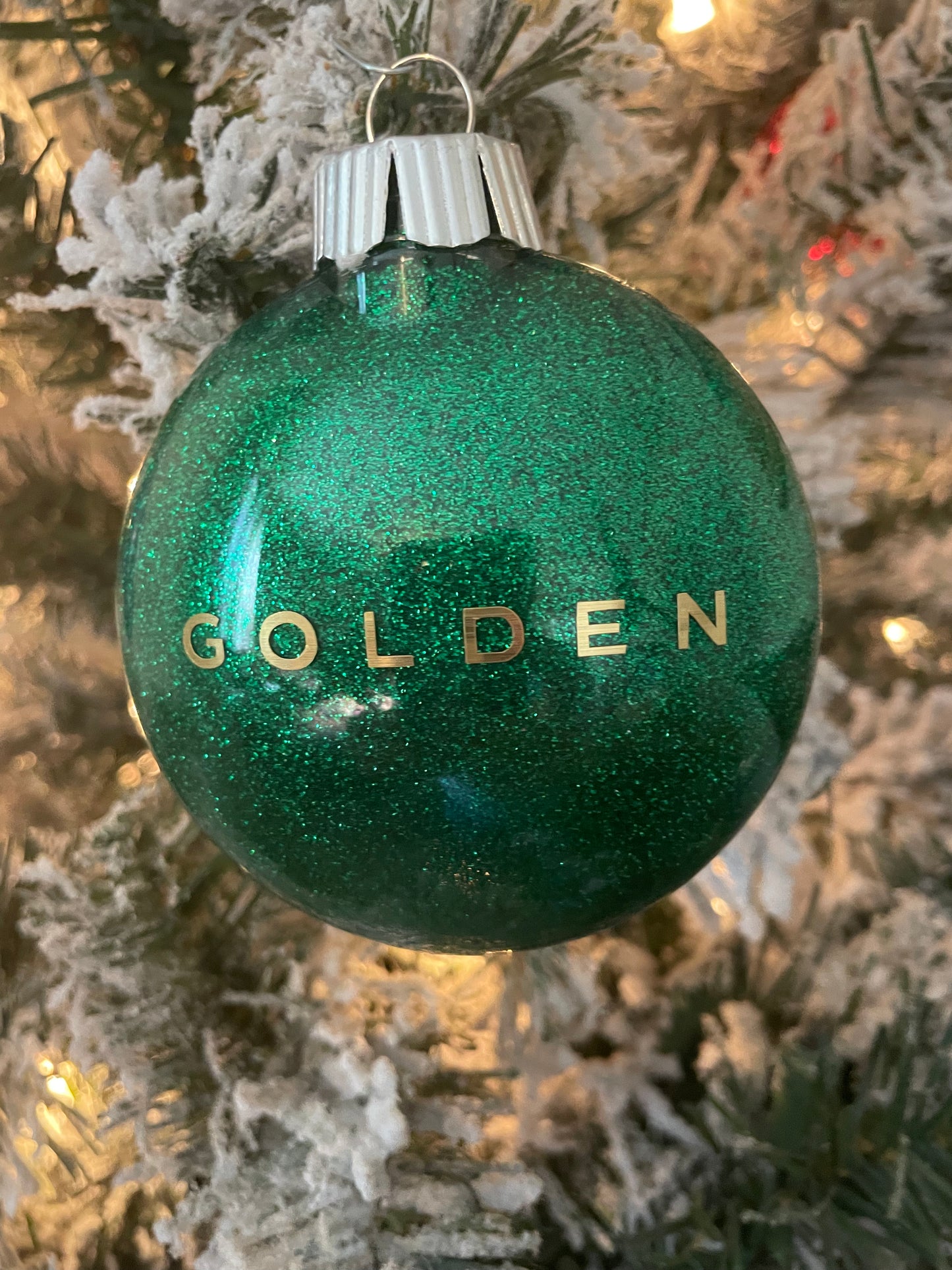 Golden inspired Ornament