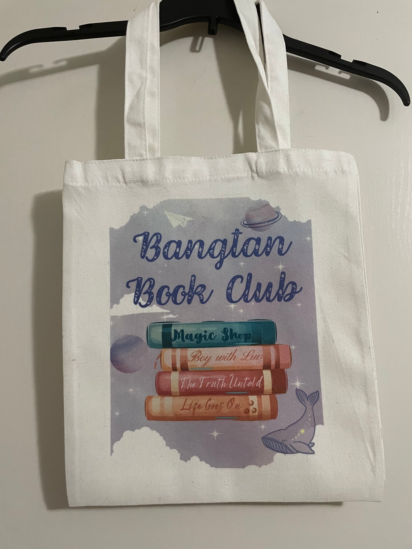 Bangtan Book Club tote bag